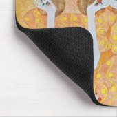 Beethoven Frieze (Detail), Gustav Klimt Mousepad (Ecke)
