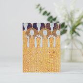 Beethoven Frieze (Detail), Gustav Klimt Postkarte (Stehend Vorderseite)