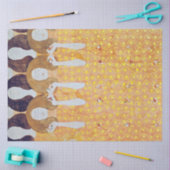 Beethoven Frieze (Detail), Gustav Klimt Seidenpapier (Basteln)