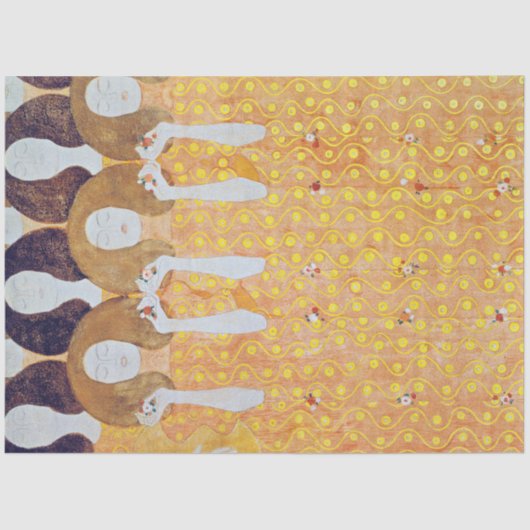 Beethoven Frieze (Detail), Gustav Klimt Seidenpapier (Vorderseite)