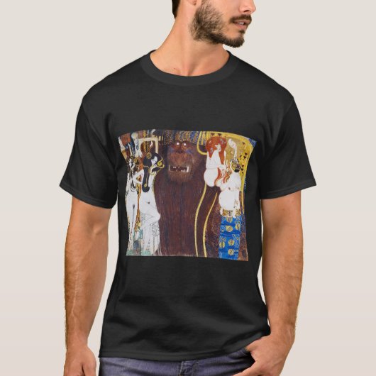 Beethoven Frieze (Detail), Gustav Klimt T-Shirt (Vorderseite)