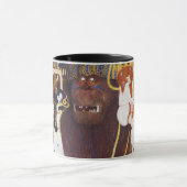 Beethoven Frieze (Detail), Gustav Klimt Tasse (Zentrum)