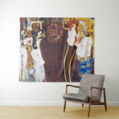 Beethoven Frieze (Detail), Gustav Klimt Wandteppich (Beispiel (Horizontal))