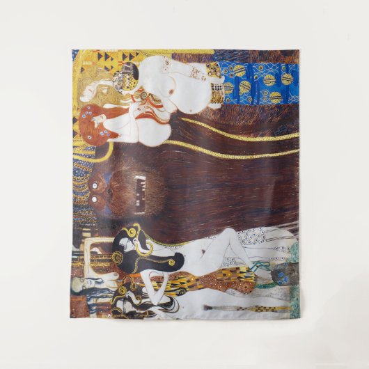 Beethoven Frieze (Detail), Gustav Klimt Wandteppich (Vorderseite)