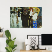 Beethoven Frieze Poster (Heimbüro)