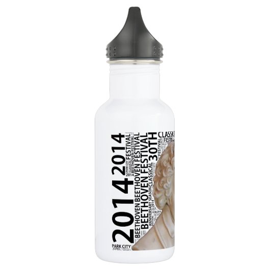 Beethoven-Gesellschaft Edelstahlflasche (Links)