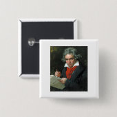 Beethoven gibt T-Shirts Sammlerstücke zum Verkauf Button (Vorne & Hinten)