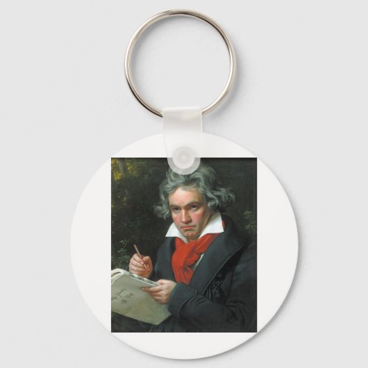 Beethoven gibt T-Shirts Sammlerstücke zum Verkauf Schlüsselanhänger (Vorderseite)