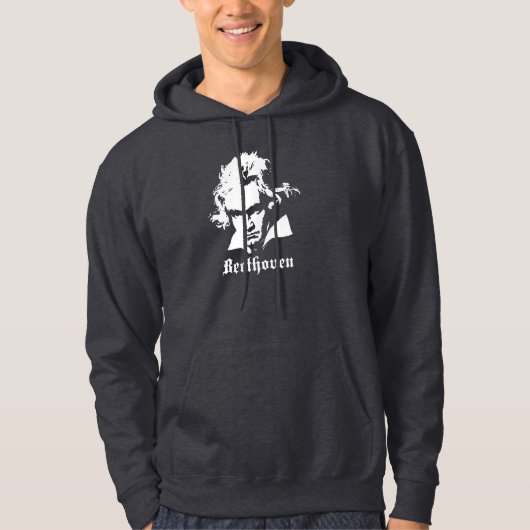 Beethoven Hoodie (Vorderseite)