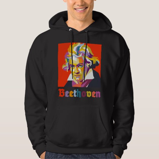Beethoven Hoodie (Vorderseite)