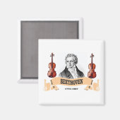 BEETHOVEN IN DEN VIOLINEN MAGNET (Vorderseite/Rückseite)