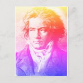 Beethoven in Farben Postkarte (Vorderseite)
