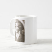 Beethoven in Sepia Kaffeetasse (Vorderseite Links)