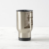 Beethoven in Sepia Reisebecher (Mittel)