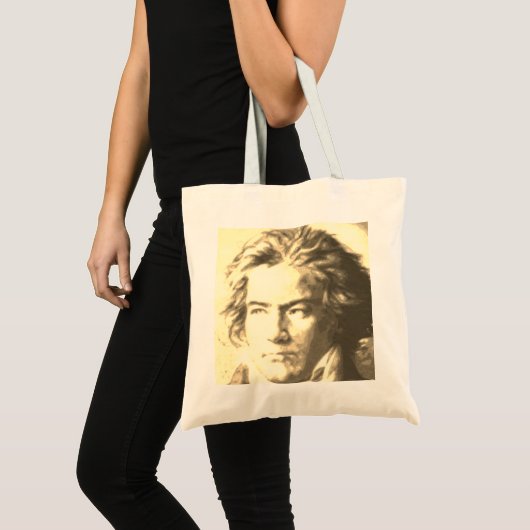 Beethoven in Sepia Tragetasche (Vorderseite (Produkt))