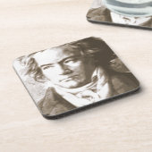 Beethoven in Sepia Untersetzer (Linke Seite)