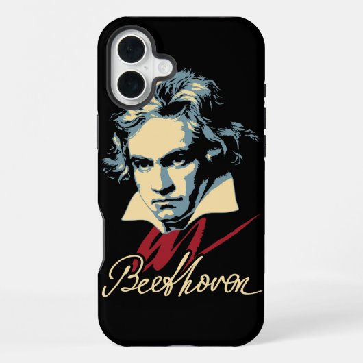 Beethoven iPhone Hülle (Rückseite)
