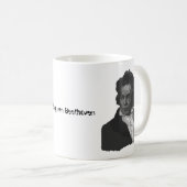 Beethoven Kaffeetasse (VorderseiteRechts)