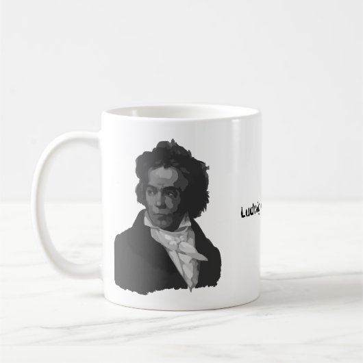 Beethoven Kaffeetasse (Links)