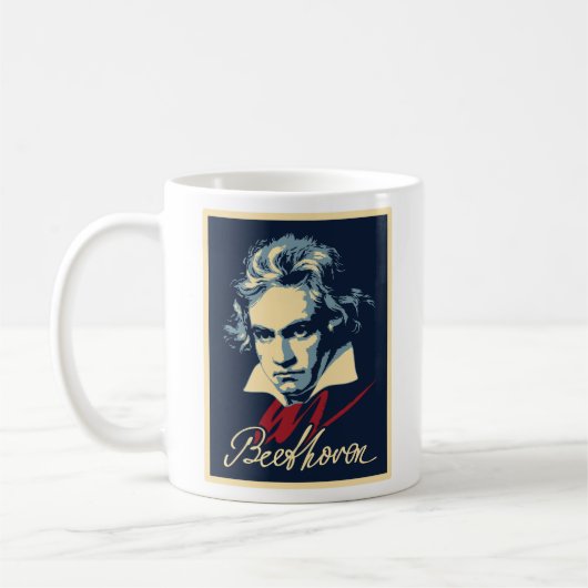 Beethoven Kaffeetasse (Links)