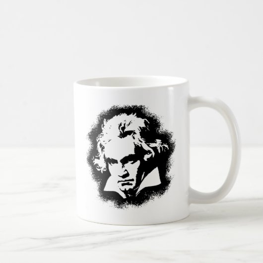 Beethoven Kaffeetasse (Rechts)