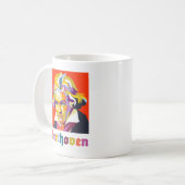 Beethoven Kaffeetasse (Vorderseite Links)