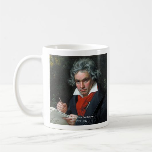 Beethoven Kaffeetasse (Links)