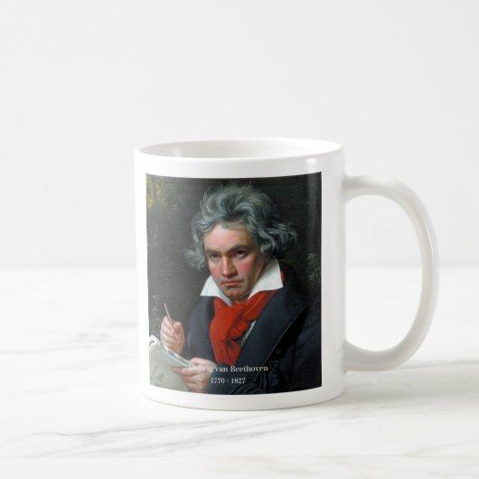 Beethoven Kaffeetasse (Rechts)