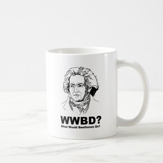 Beethoven Kaffeetasse (Rechts)