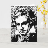 BEETHOVEN KARTE (Gelbe Blume)