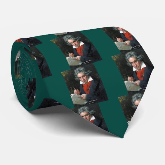 Beethoven Krawatte (Gerollt)