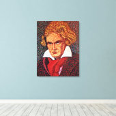Beethoven Leinwanddruck (Insitu (Holzboden))