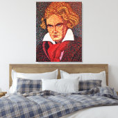 Beethoven Leinwanddruck (Insitu (Schlafzimmer))