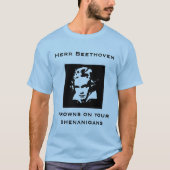 Beethoven LS Raglan T - Shirt (Vorderseite)