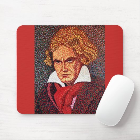 Beethoven Mousepad (Mit Mouse)