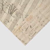 Beethoven Music Manuscript-Medaille Seidenpapier (Ausschnitt)