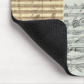 Beethoven-Musik-Manuskripte Mousepad (Ecke)