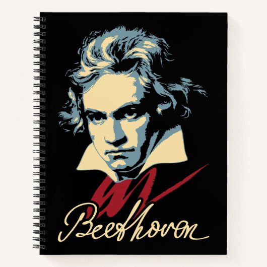 Beethoven Notizblock (Vorderseite)