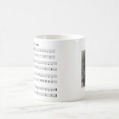 Beethoven-Ode zur Freude-Tasse Kaffeetasse (Mittel)