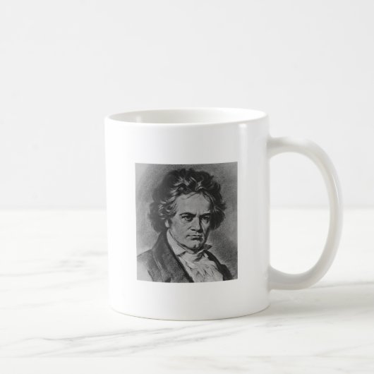 Beethoven-Ode zur Freude-Tasse Kaffeetasse (Rechts)
