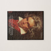 Beethoven "Of Heaven" Liebe Zitat Jigsaw Puzzle (Horizontal)