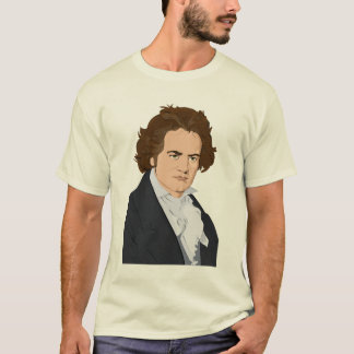 Beethoven-Pop-Kunst-T - Shirt