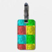 Beethoven-Portrait auf den Plätzen Gepäckanhänger (Rückseite vertikal)