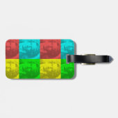 Beethoven-Portrait auf den Plätzen Gepäckanhänger (Rückseite horizontal)