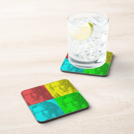 Beethoven-Portrait auf den Plätzen Getränkeuntersetzer (Rechte Seite)