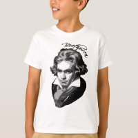Beethoven Portrait auf T-Shirts, Tasse, Geschenke