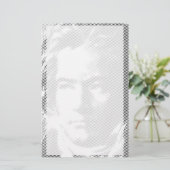 Beethoven Portrait Briefpapier (Stehend Vorderseite)