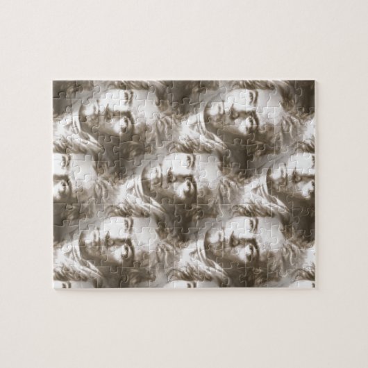 Beethoven Portrait Pattern Puzzle (Horizontal)