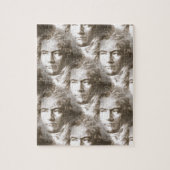 Beethoven Portrait Pattern Puzzle (Vertikal)