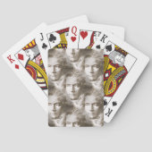 Beethoven Portrait Pattern Spielkarten (Rückseite)
